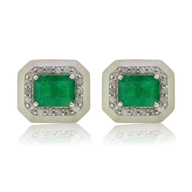 Emerald & Sapphire Cufflinks 2